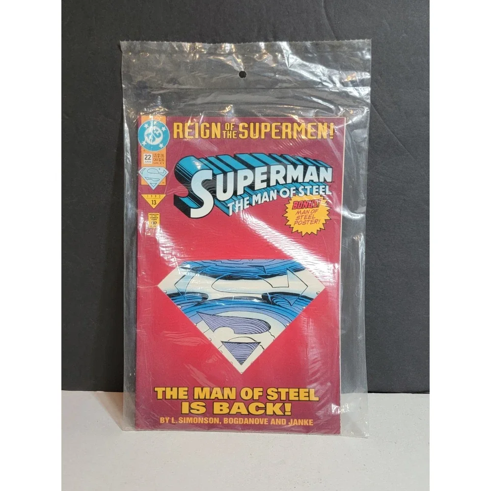 Superman Dc Comics Superman Man of Steel #22 (1993 #13)